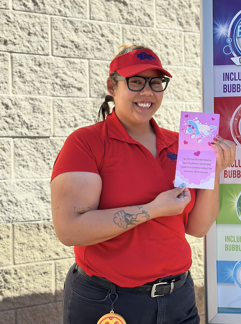 Employees at Bubble Bath Car Wash